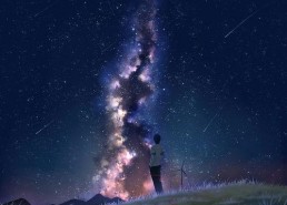 星空动漫,璀璨星空下的奇幻冒险之旅